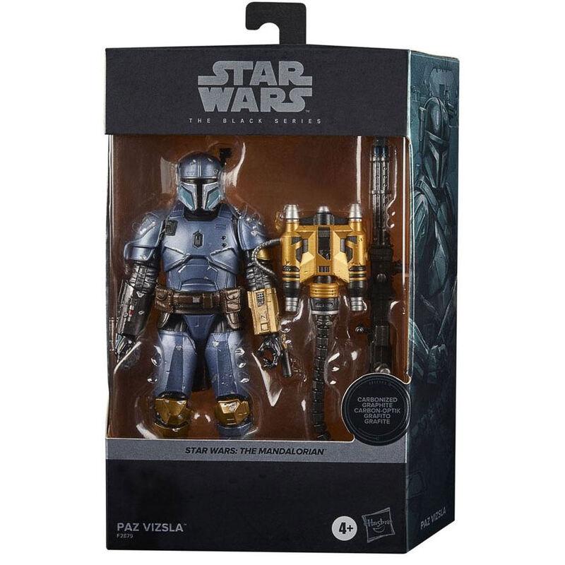 Star Wars Black Series Paz Vizla Karboniserad figur 15 cm