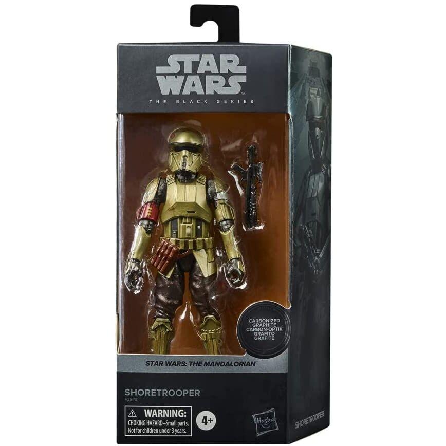 Star Wars Black Series ShoreTrooper Karboniserad figur 15 cm