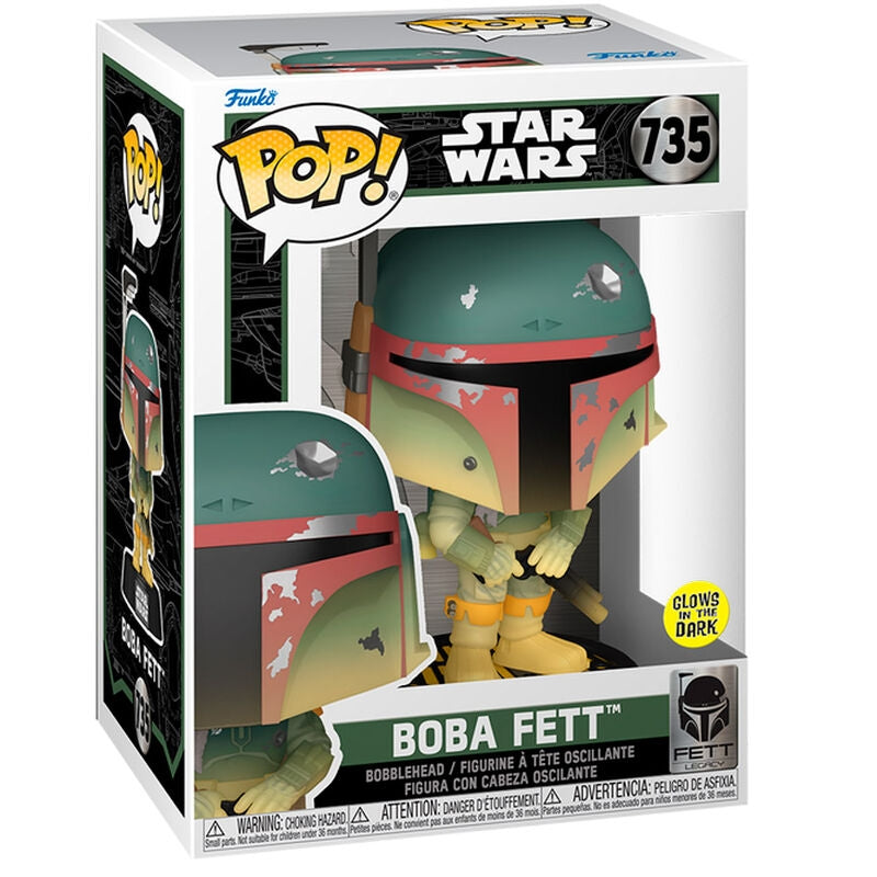 Star Wars Boba Fett Actionfigur, 6-tums samlarleksak