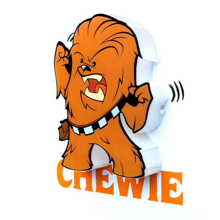 Star Wars Chewbacca 3D minilampa, LED-ljus för barn