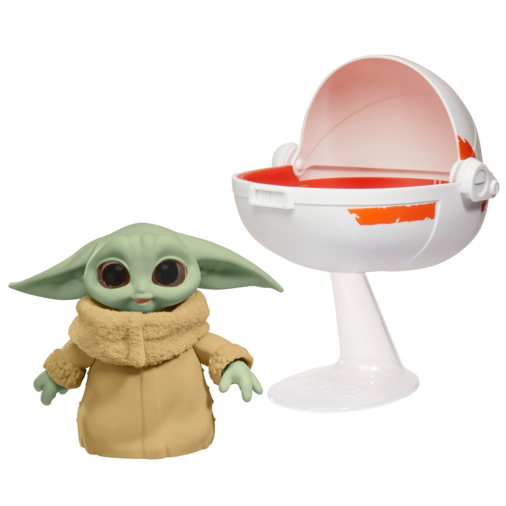 Star Wars Interactive Plush Wild Ridin' Grogu, 12 Cm