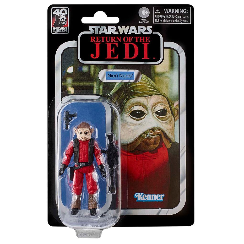 Star Wars Jedins återkomst Nien Nunb figur 9,5 cm