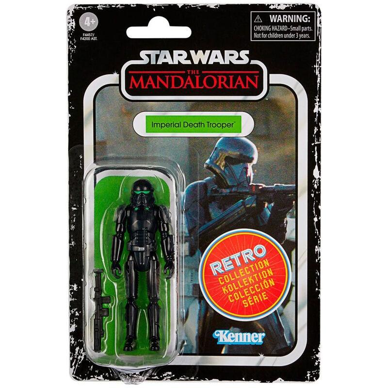 Star Wars The Mandalorian retrokollektion Imperial Death Trooper figur 9,5 cm