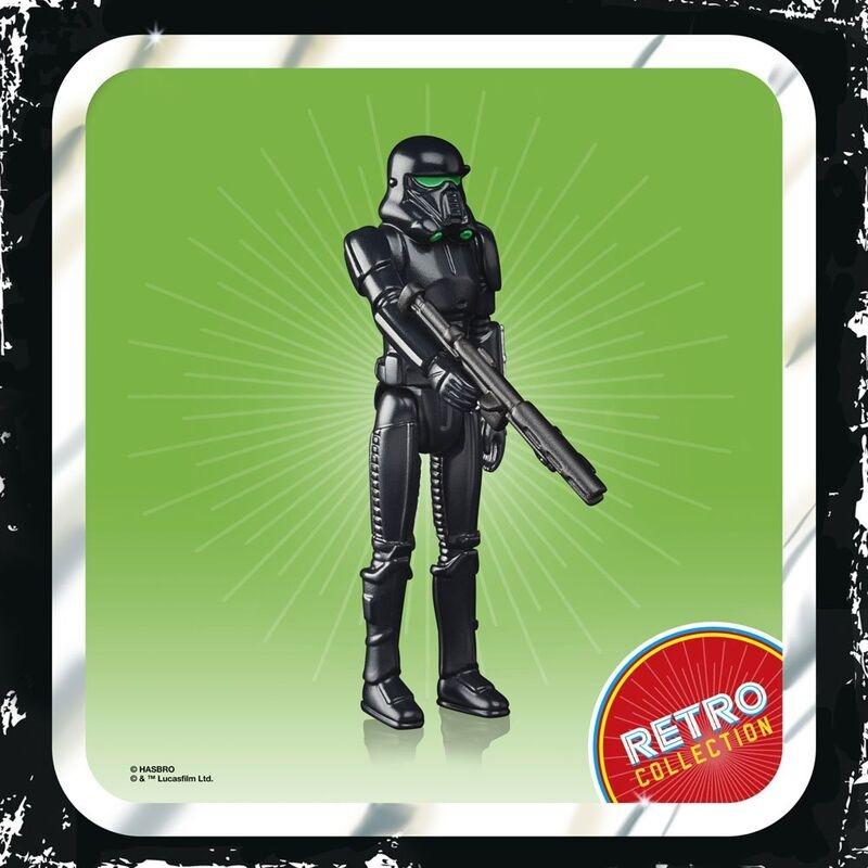 Star Wars The Mandalorian retrokollektion Imperial Death Trooper figur 9,5 cm