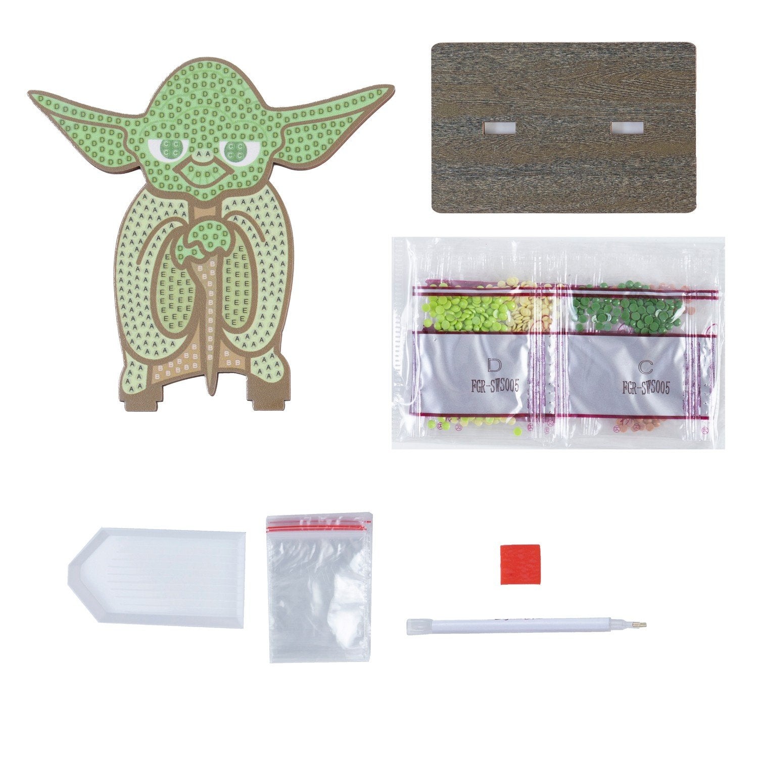 Star Wars Crystal Art Set, Yoda