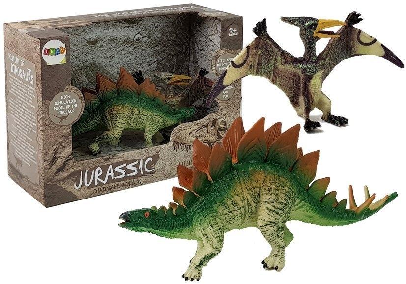 Stegosaurus &amp; Pteranodon-figurer - perfekt for dinoelskere!