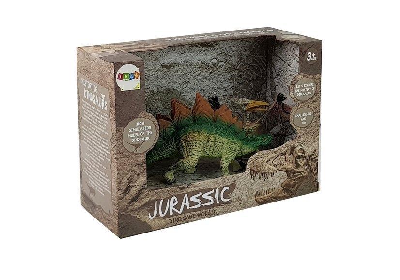 Stegosaurus & Pteranodon-figurer - perfekt för dinoälskare!