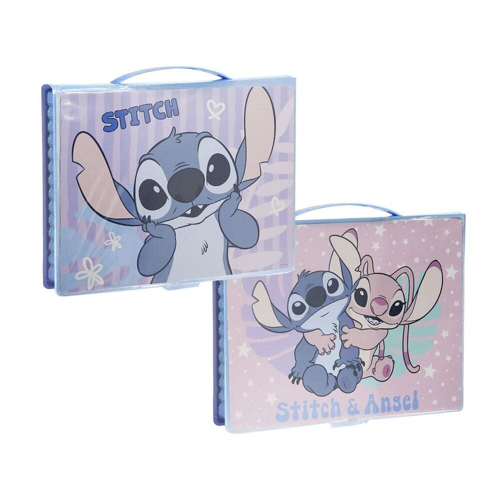 Stitch Coloring Brevpapper Set för barn, 10-delad samling