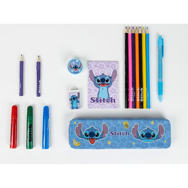 Stitch Coloring Brevpapper Set för barn, 10-delad samling