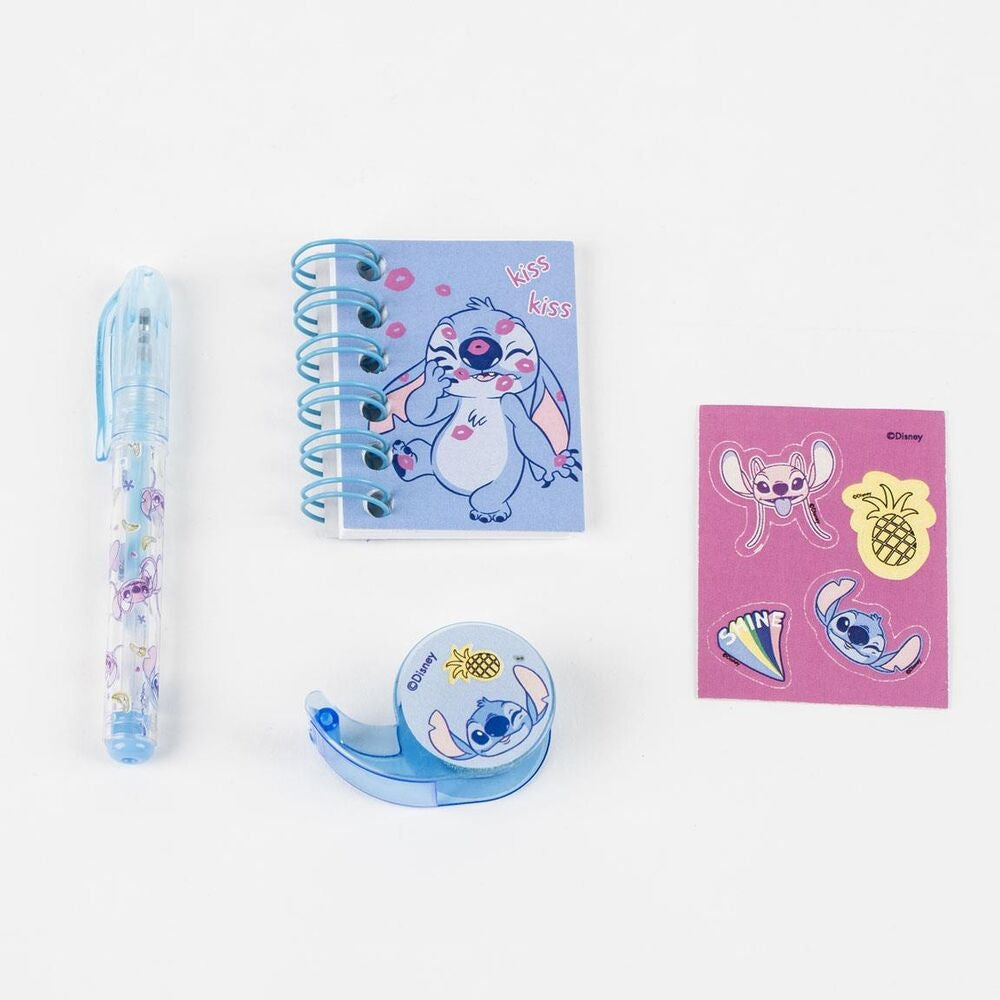 Stitch Mini Ryggsäck Set med brevpapper