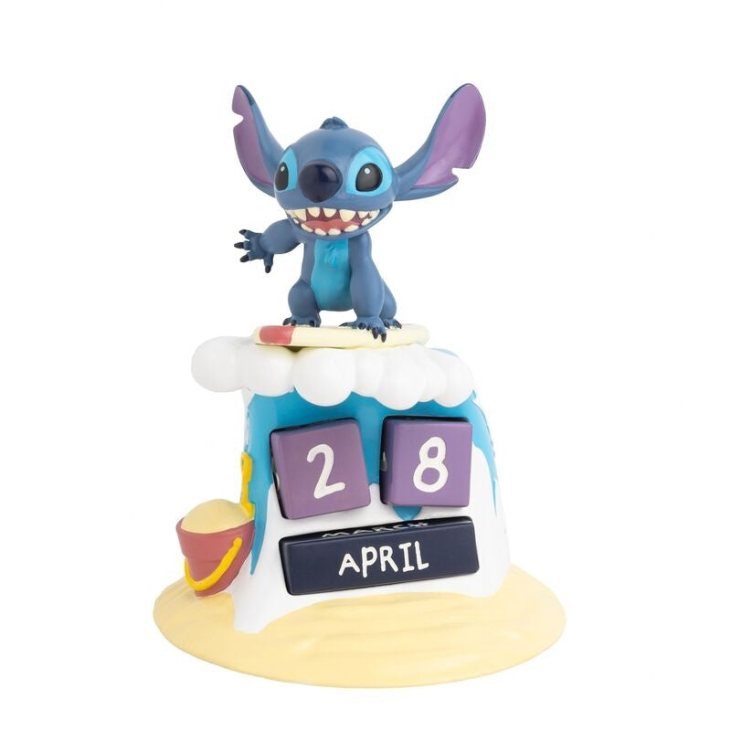 Stitch Surfer 3D evighetskalender för heminredning