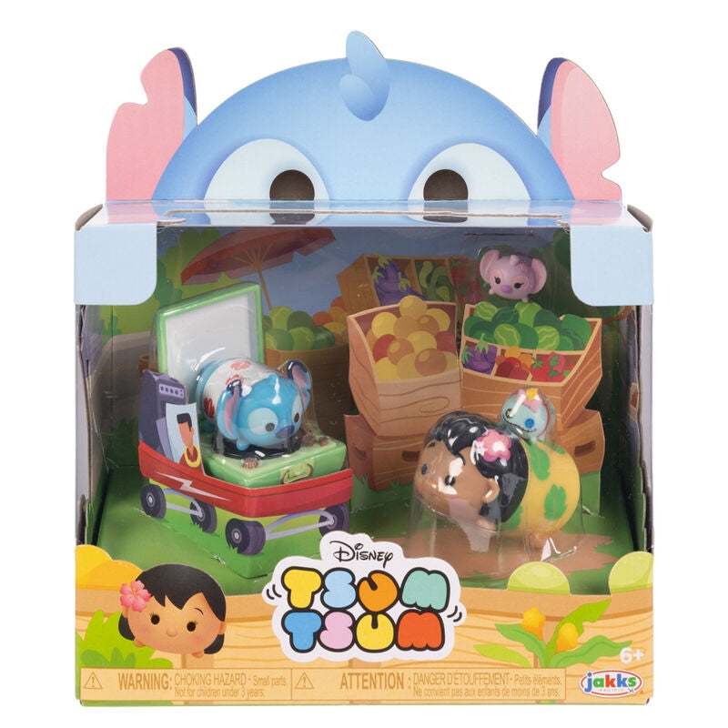 Stitch Tsum Tsum Story Moment Figur, Samlarplyschleksak