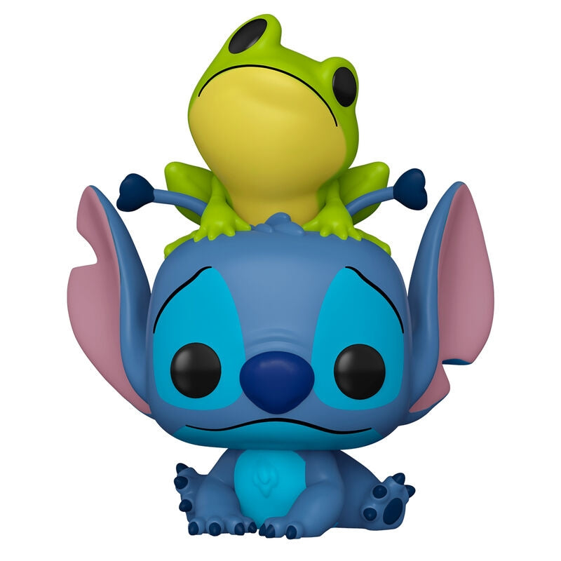 Stitch with Frog Exklusiv figur från Disney Lilo & Stitch