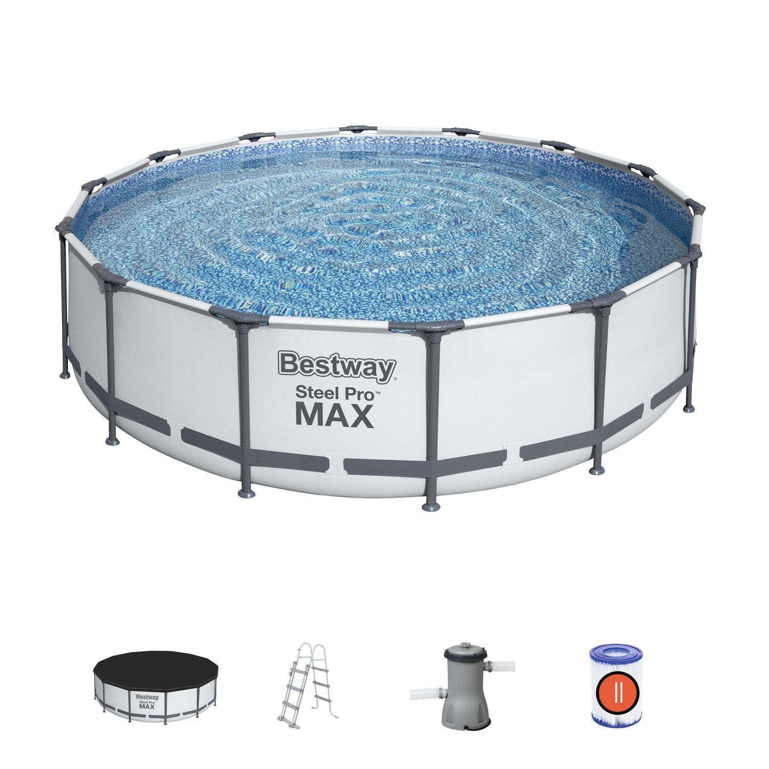 Steel Pro Max Pool Set 427 X 107 Cm