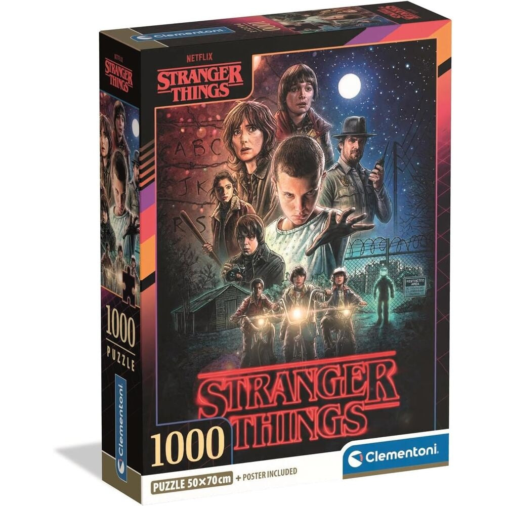 Stranger Things 1000-bitars pussel för fans och samlare