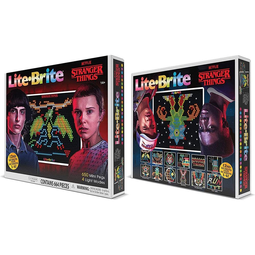 Stranger Things Lite Brite spel