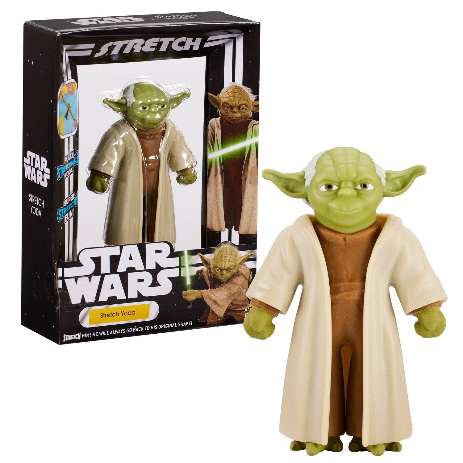 Strekk Star Wars-figur - Yoda 10 Cm