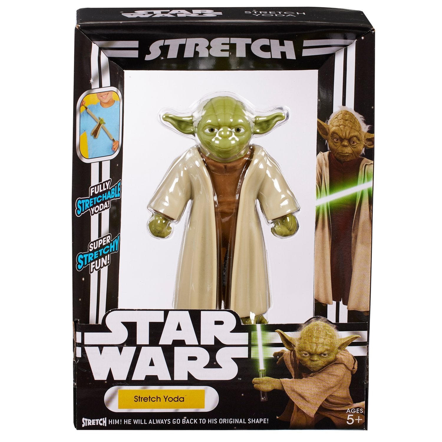 Strekk Star Wars-figur - Yoda 10 Cm