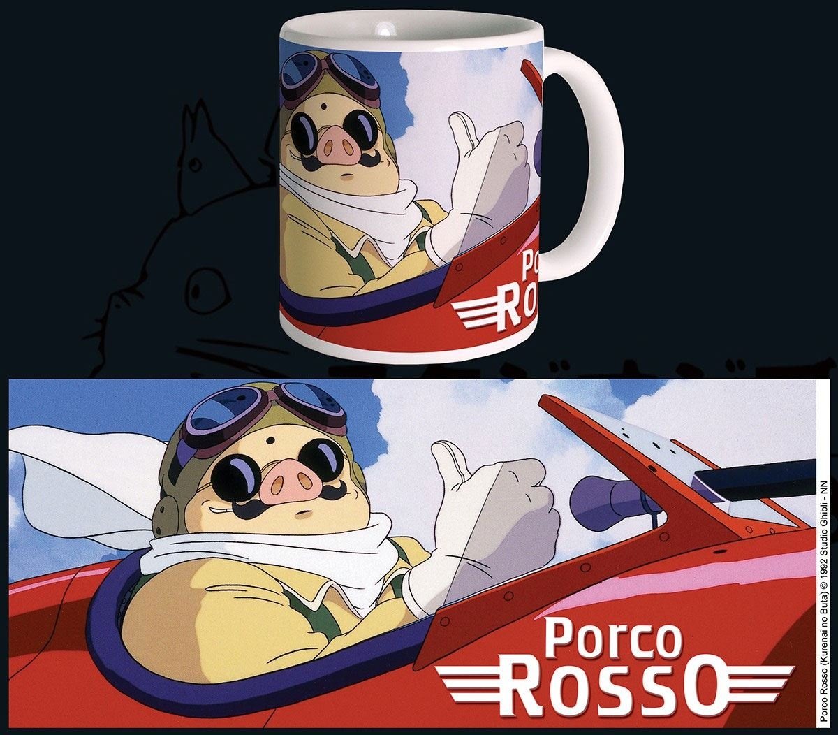 Studio Ghibli Mugg Porco Rosso