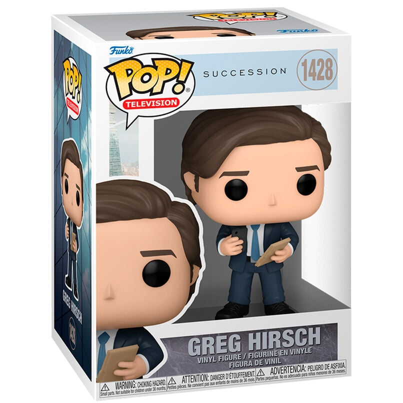 Succession Greg Hirsch Popfigur – Samlarleksak, 4-tumsstorlek