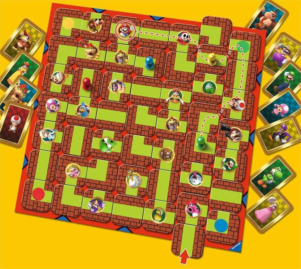 Super Mario Brädspel Labyrinth