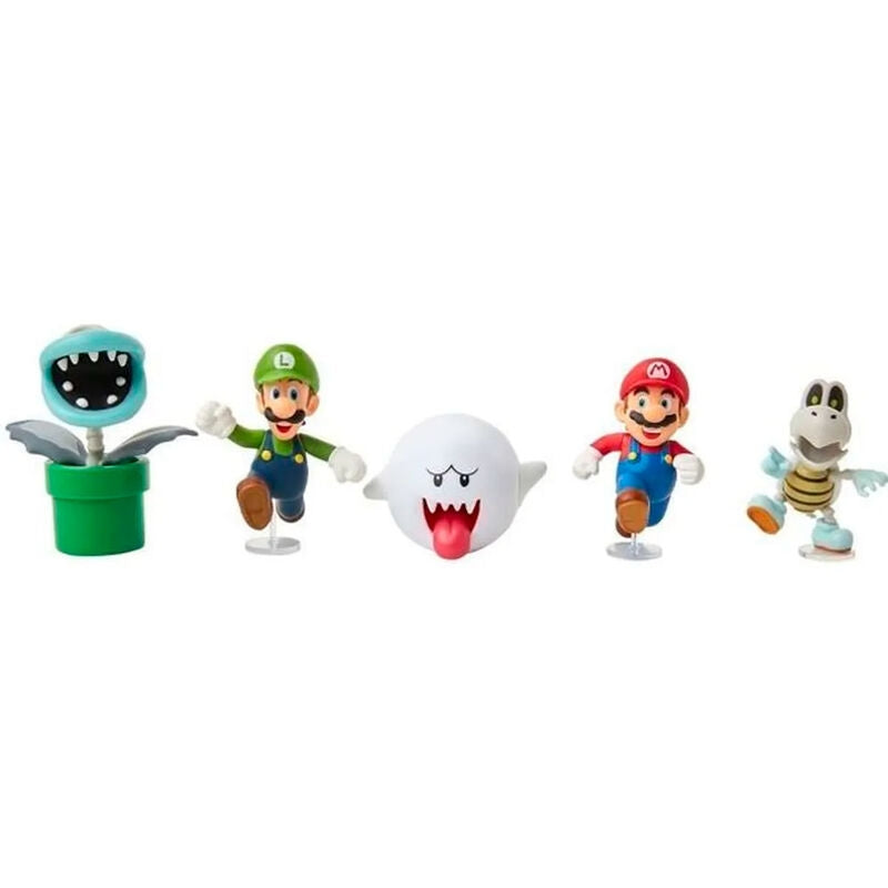 Super Mario Bros Blisterfigurer, 6 cm samlarleksaker