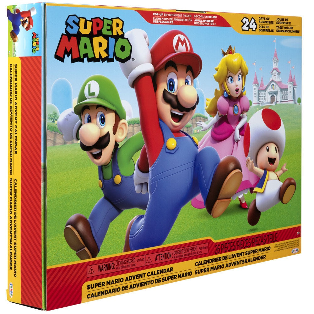 Super Mario Bros adventskalender med 24 samlarföremål