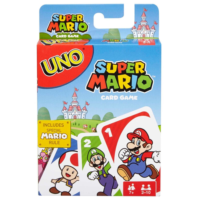 Super Mario Bros kortspel för 2-4 spelare, rolig familjeunderhållning