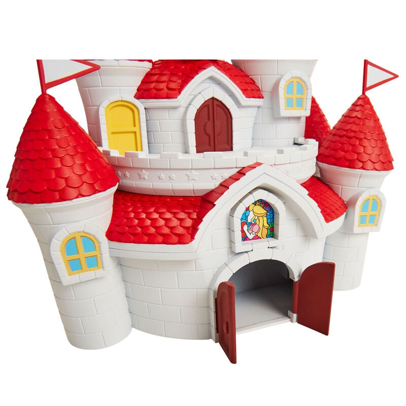 Super Mario Mushroom Kingdom Castle lekset med figurer