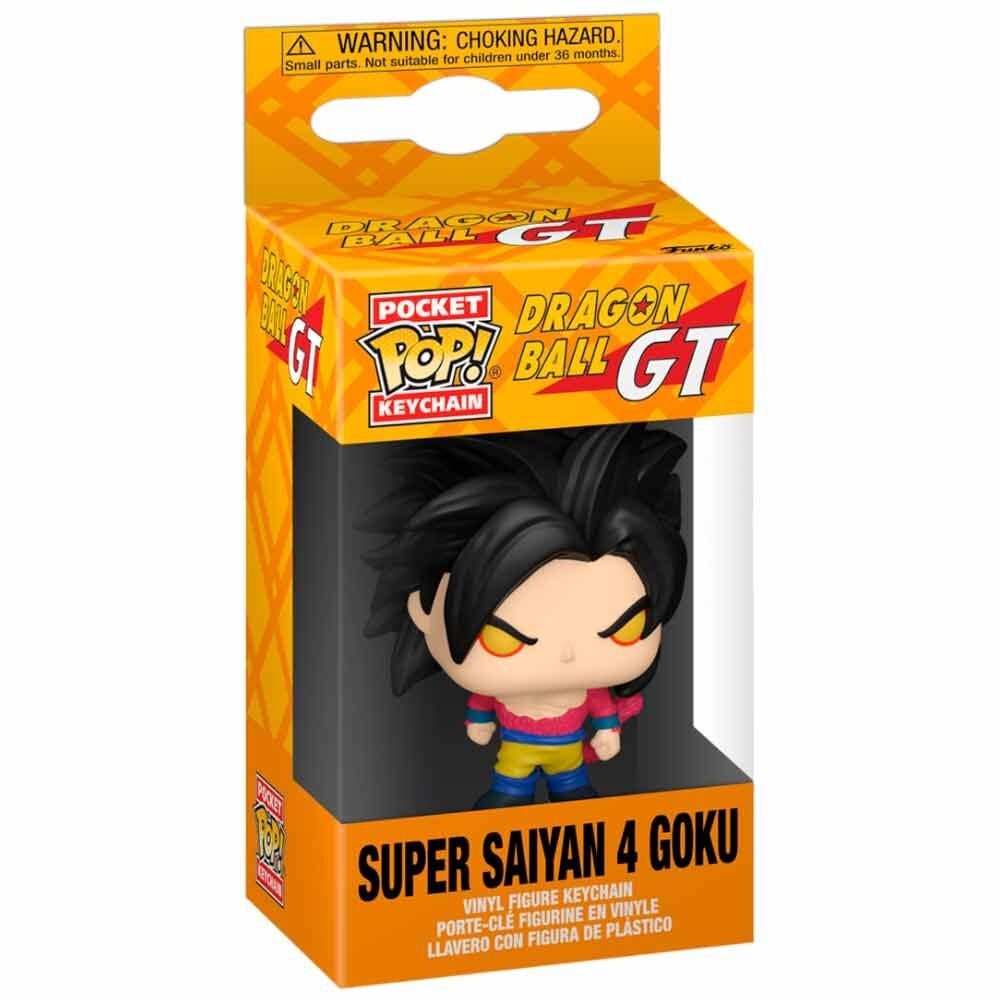Super Saiyan 4 Goku Pocket POP-nyckelring, samlarfigur