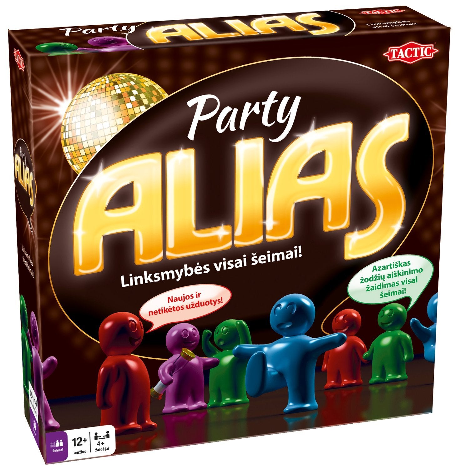 Tactic Board Game Alias ​​​​Party (på litauisk språk.)