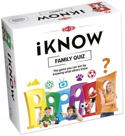 Tactic Board Game "I Know" Family Guiz (på lettiska språk.)