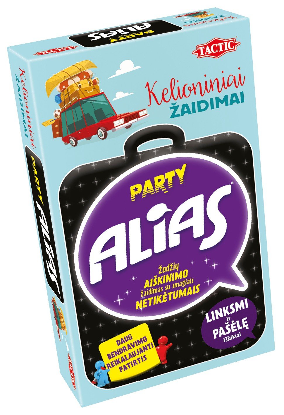 Tactic Board Game Party Alias ​​​​Travel (på litauisk.)