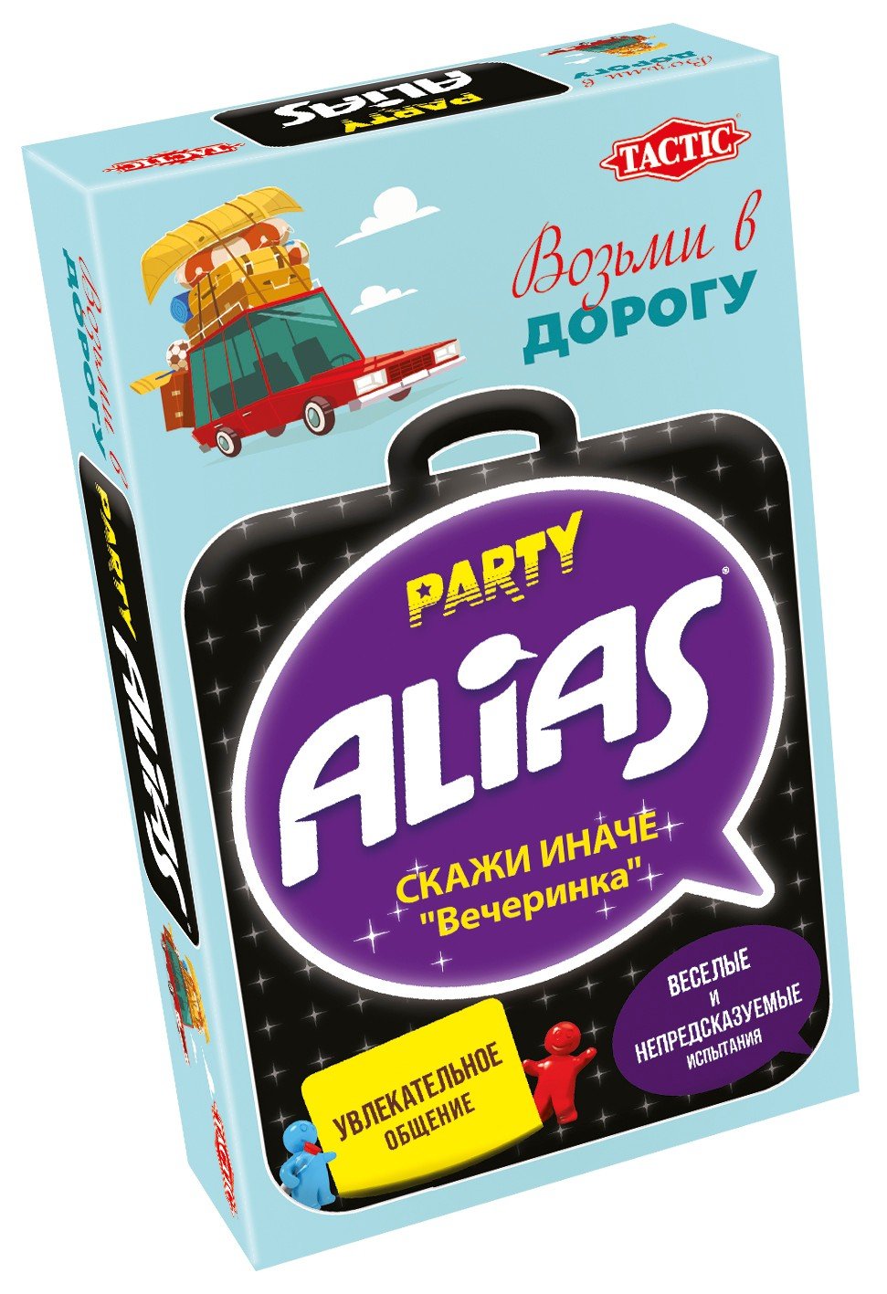 Tactic Board Game Party Alias ​​​​Travel (på russisk)