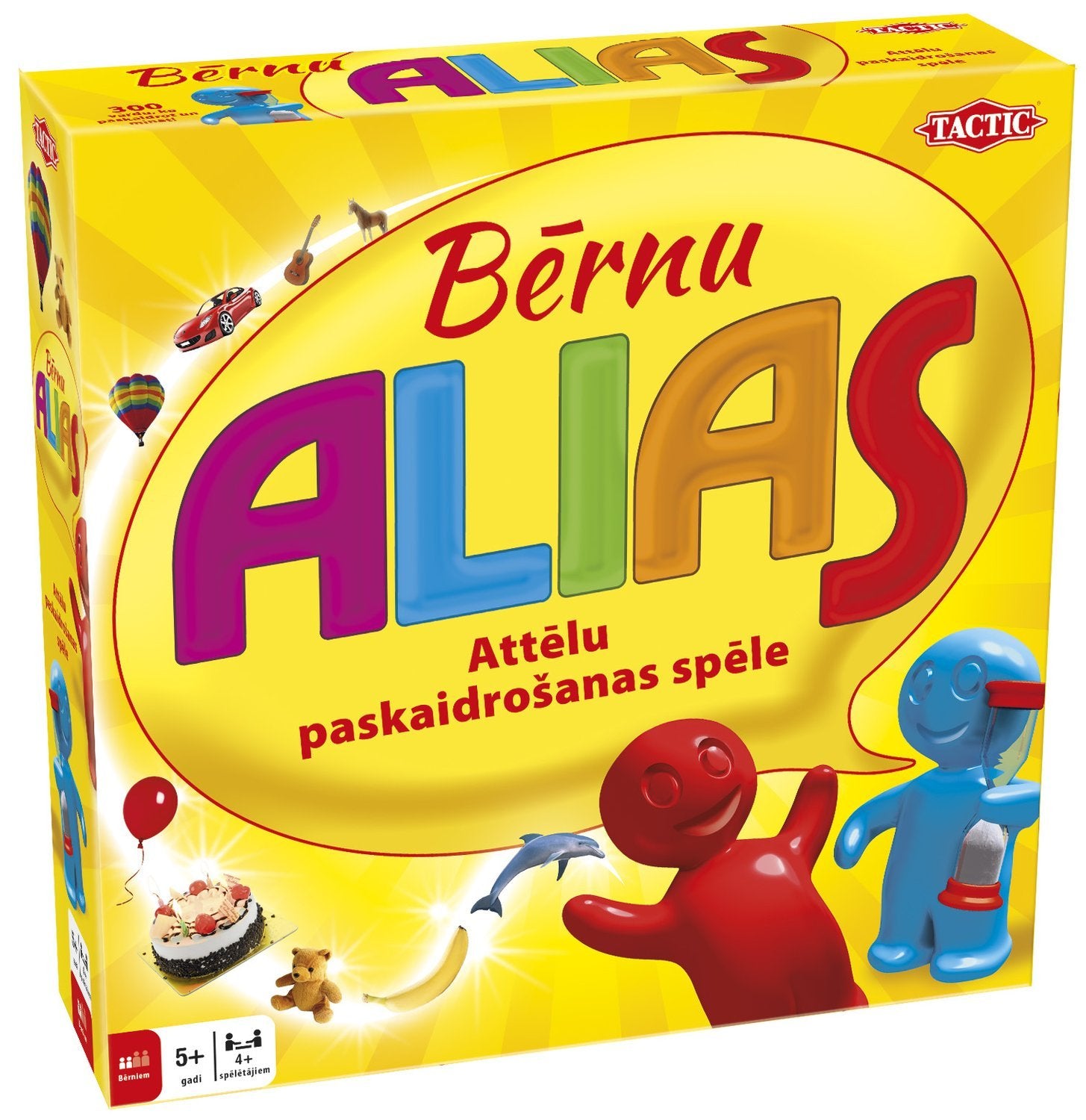 Tactic Board Game Alias ​​​​Children's Juniors, latvisk utvalg.