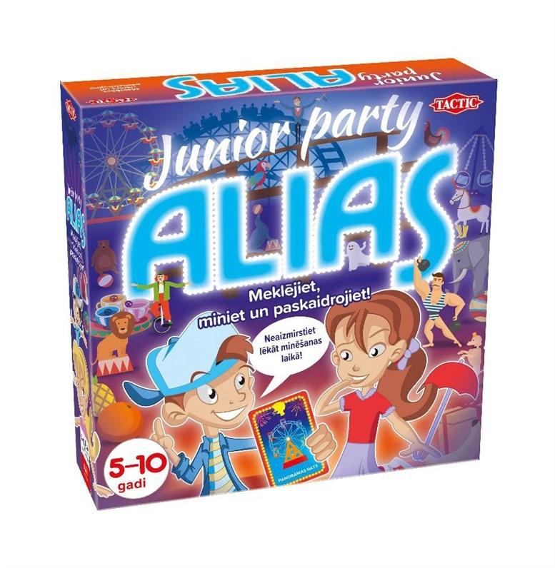 Tactic Board Game Spēle "Party Alias Junior" (på lettiska språk.)