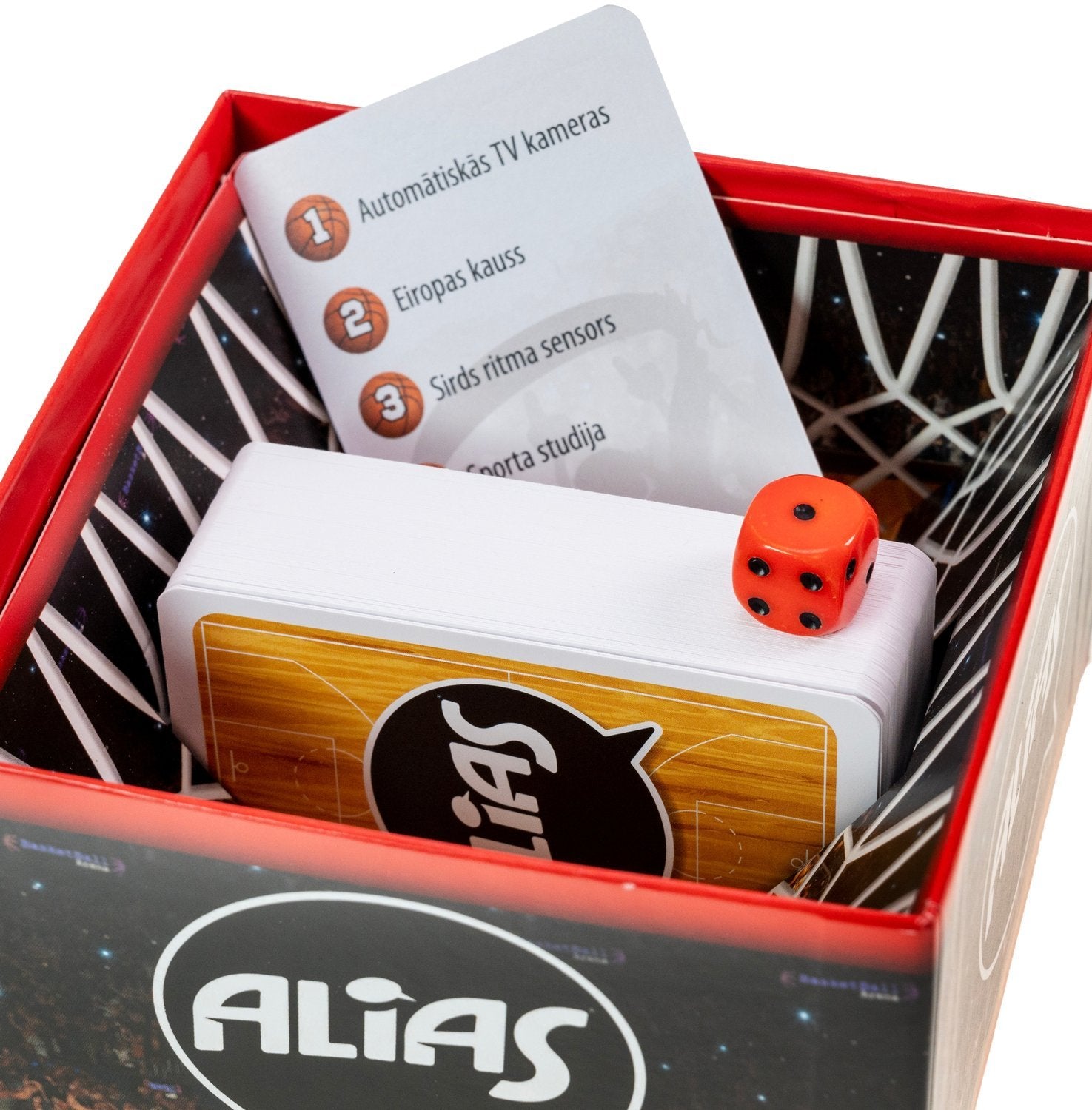 Tactic Boardgame Alias: Basketball (på lettisk.)