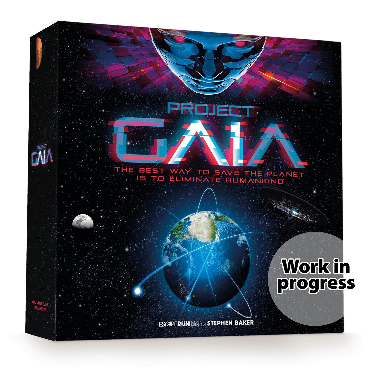 Tactic Boardgame Escape Run: Project Gaia (på litauisk.)