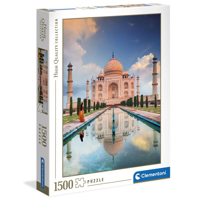 Taj Mahal 1500-bitars pussel för vuxna och barn