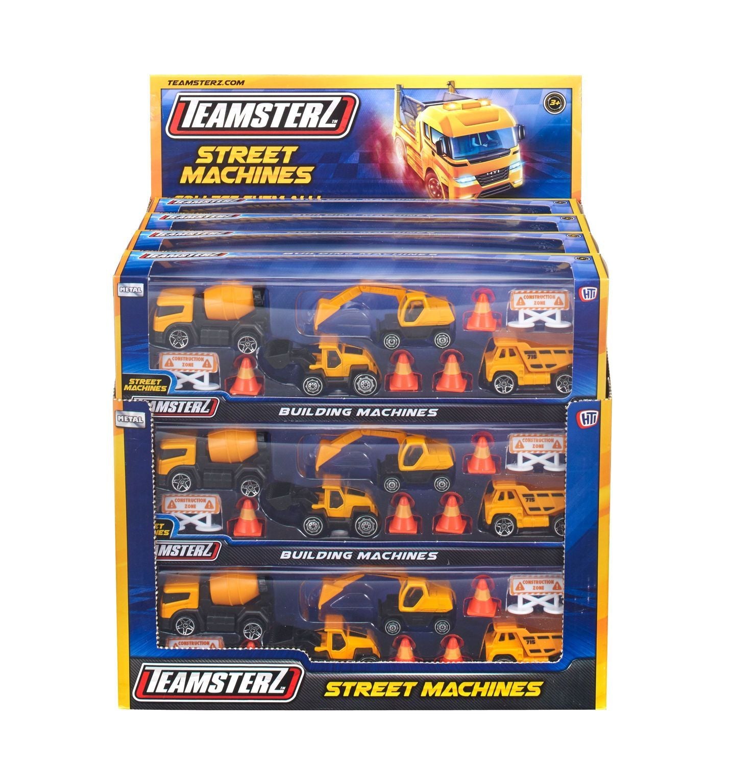 Teamsterz Die-Cast Models Entreprenørmaskiner