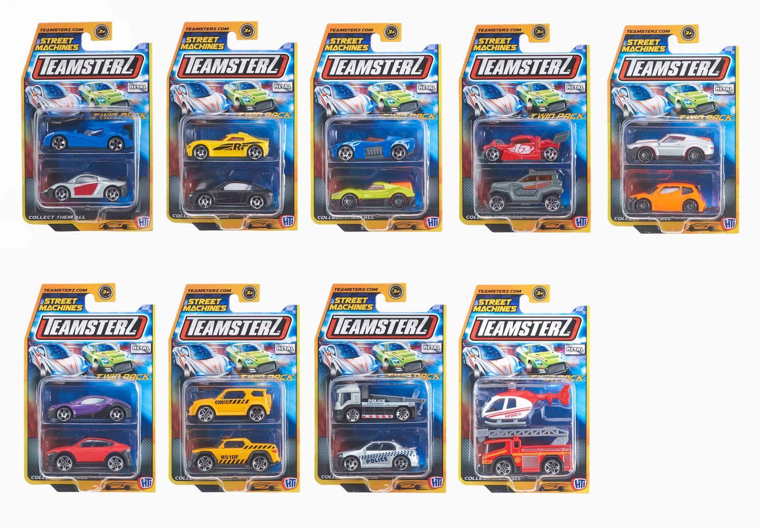 Teamsterz Die-Cast Models Street Machines, 2, 7,5 cm