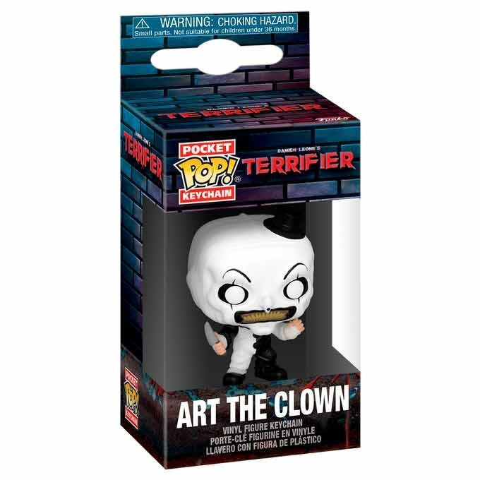 Terrifier Art the Clown Pocket POP Keychain Collectible