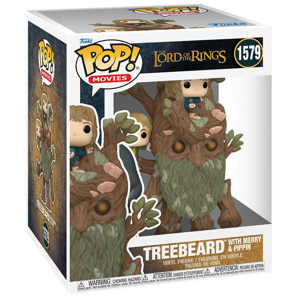 The Lord of the Rings Treebeard Funko Popfigur med Merry & Pippin