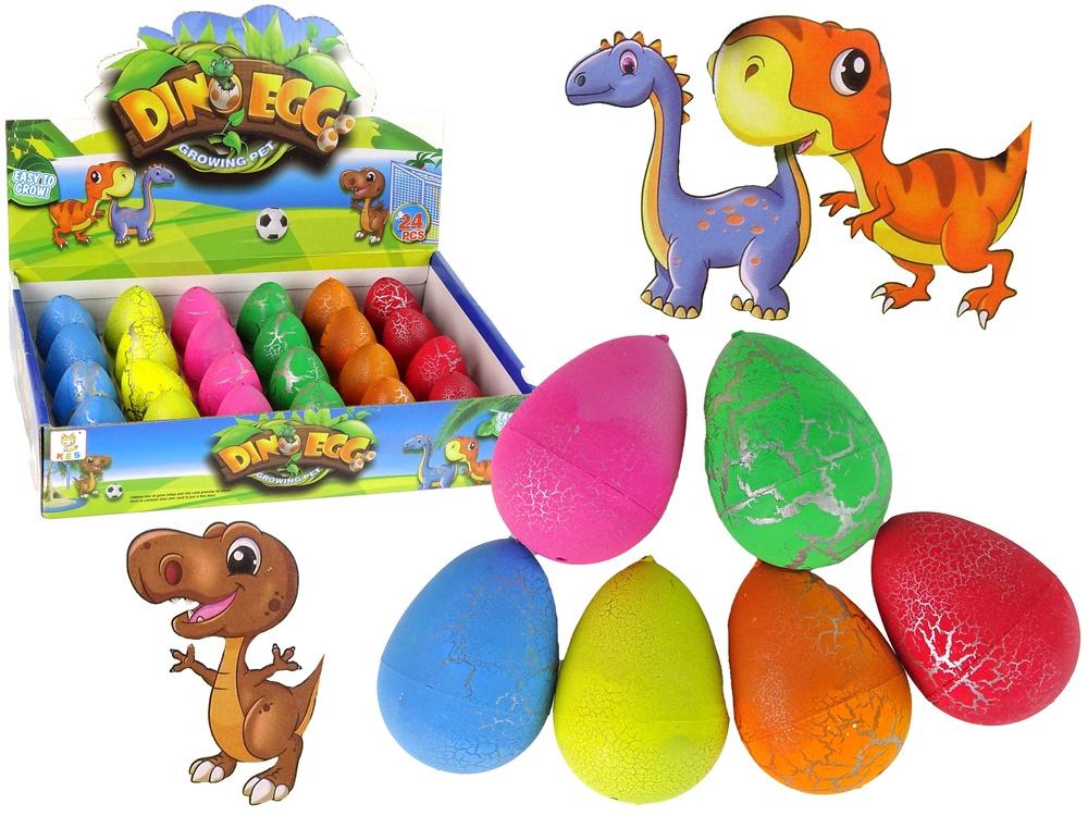 Titta på Dinosaurs Hatch: 6 cm Magic Growing Egg Toy