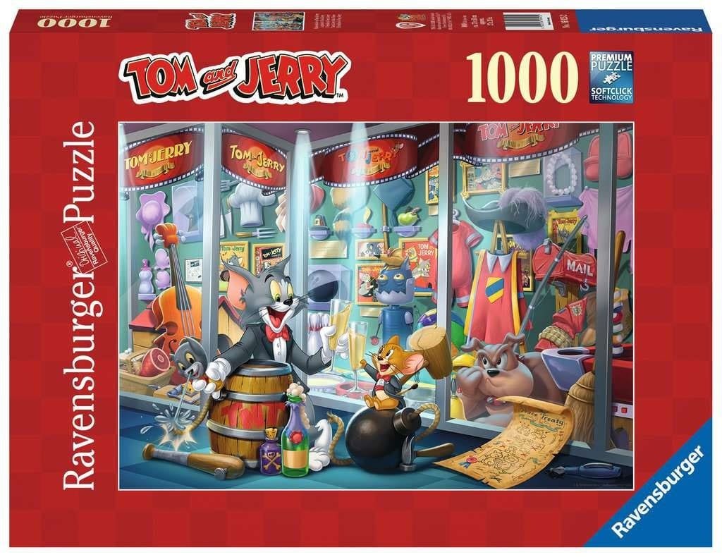 Tom & Jerry Jigsaw Puzzle Hall of Fame (1000 bitar)