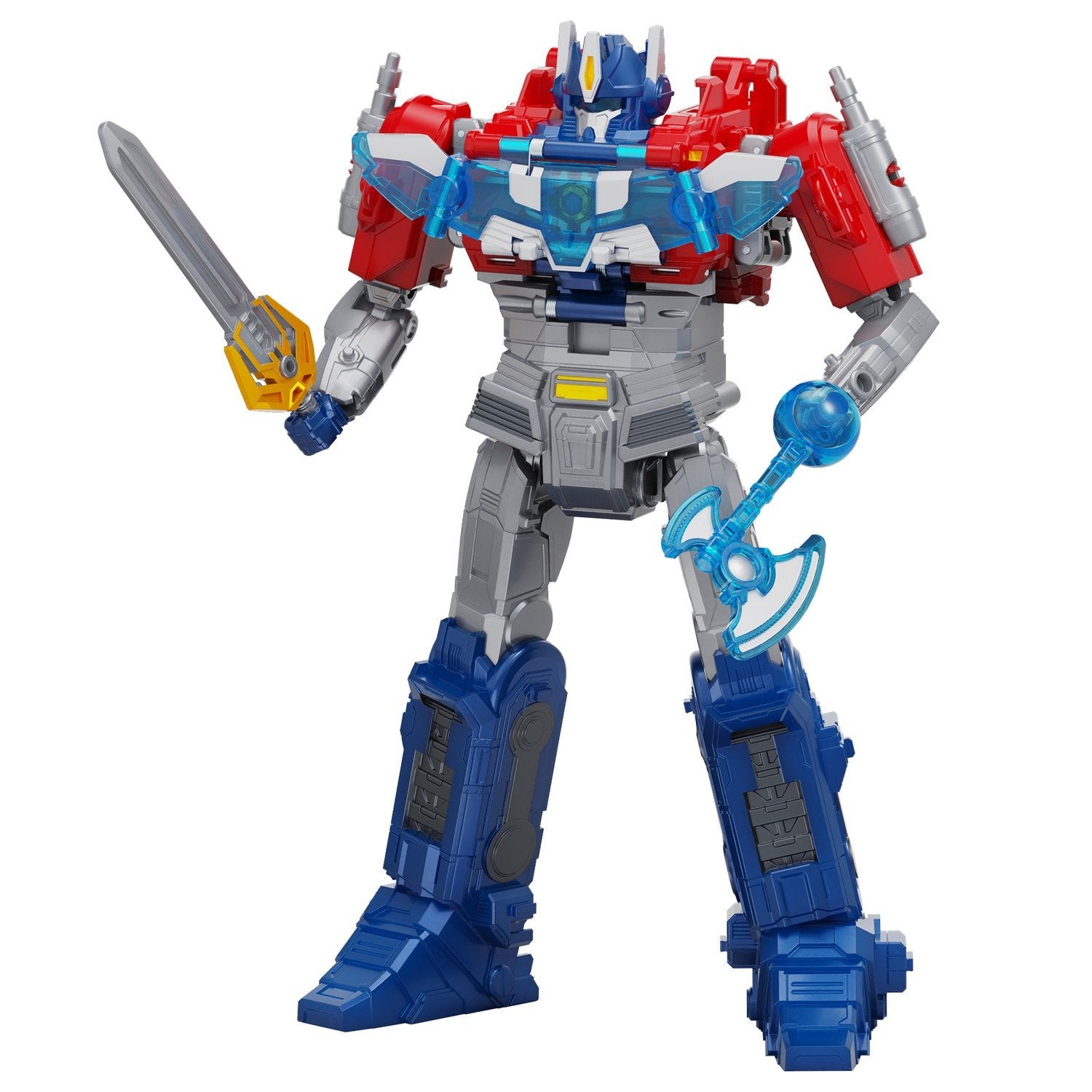 Transformers Mv8 Figur Power Flip Optimus Prime 25 Cm