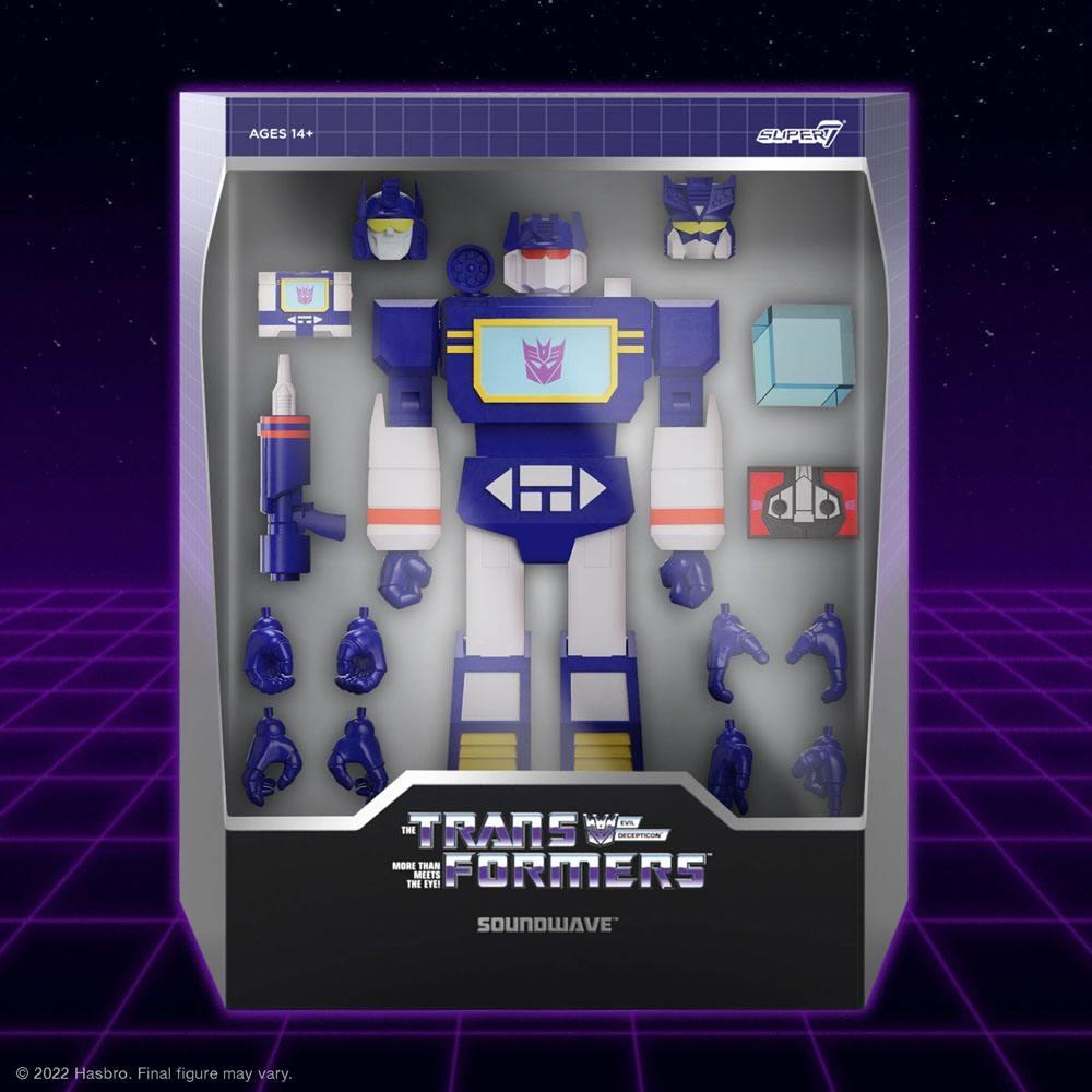 Transformers Ultimates Action Figur Soundwave G1 18 cm