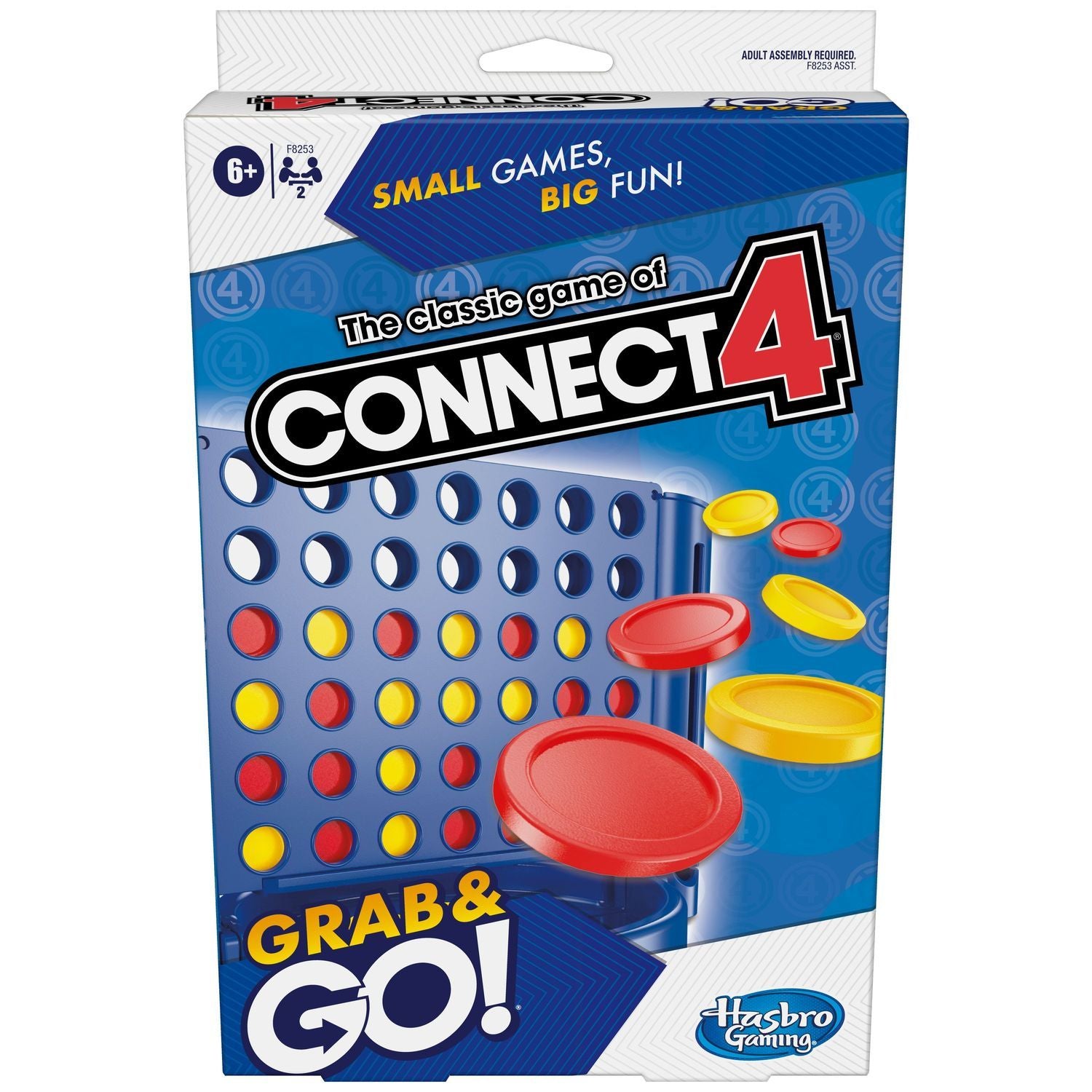 Rejsespil Connect 4 Grab&amp;Go