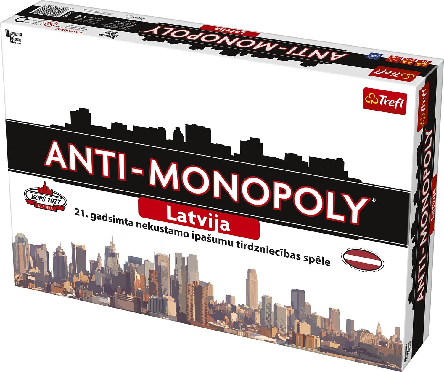 Trefl Board Game Anti-Monopoly (på latvisk.)