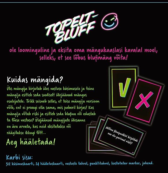 Trefl Board Game Double Bluff (på estniska språk.)